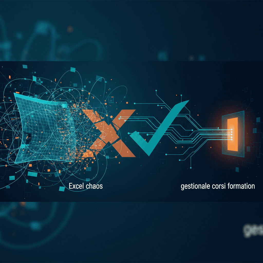 Copertina: Gestionale corsi formazione: Excel ti fa perdere iscrizioni